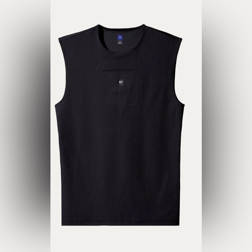 New Yeezy Gap Engineered By Balenciaga Loose Tank TopTee Dark Grey L